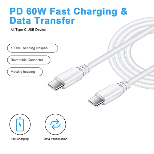USBC Wall Plug Phone Charger Block Fast Charging Adapter for Samsung Galaxy - color: white
