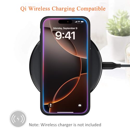 Battery Case for iPhone 16 Pro Max,12000mAh Rechargeable Portable Charging Case with Wireless Charging Compatible for iPhone 16 Pro Max (6.9 inch) with Carplay Extend Battery Pack Charger Case (Black) - size: iPhone 16 Pro Max