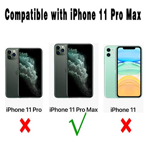 iPhone 11 Pro Max Waterproof Rugged Case - Slim Design with Built-in Screen Protector, Shockproof, 6.5" (Black&Gray) - color: Black&Gray, size: iPhone 11 Pro Max