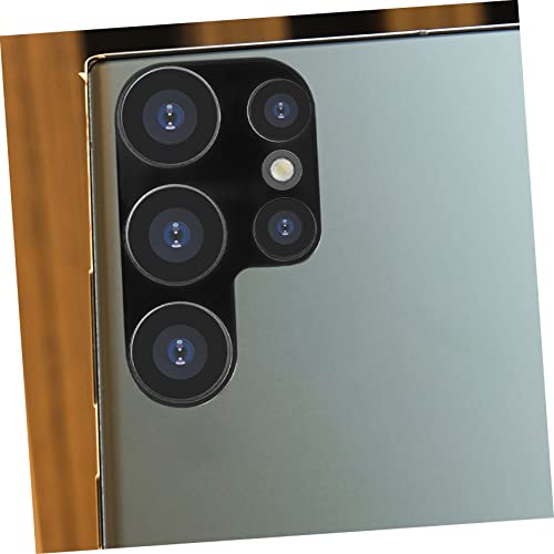 4pcs Camera Screen Protector Phone Lens Protector Tempered Glass Film Full Cover Rear Lens Cover Dustproof Scratch-resistant