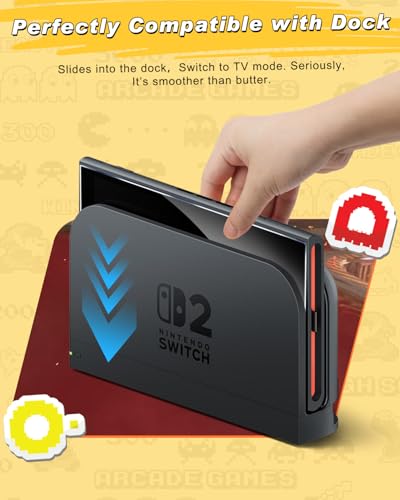 OMOTON Privacy Screen Protector for Nintendo Switch 2, Anti Spy - size: Switch 2 Privacy - 7.9 Inch