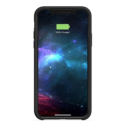 mophie 401002827 Juice Pack Access - Ultra-Slim Wireless Battery Case - Made for Apple iPhone Xs/iPhone X (2,000mAh) - Black - color: Black