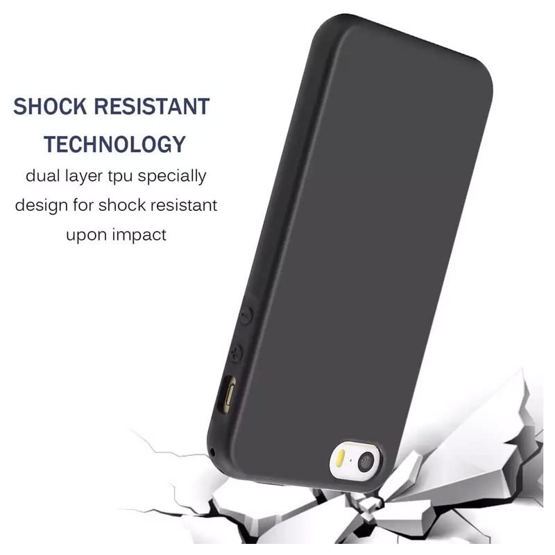Silicone Case for Blu G53, Silky-Soft Touch Full-Body Protective Case, Shockproof Bumper Protection Cover with Microfiber Lining (Black) - color: Black Case