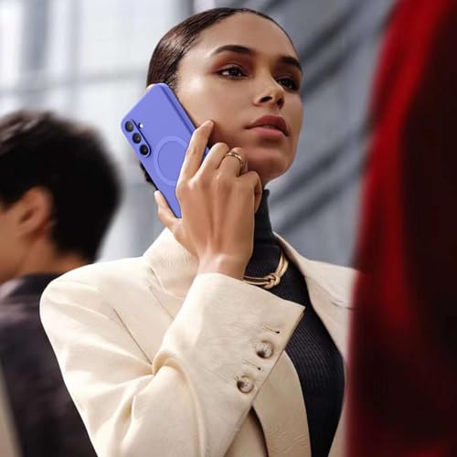 for Galaxy A16 5G Case,Magnetic,Wireless Charging,Slim Purple - color: Purple