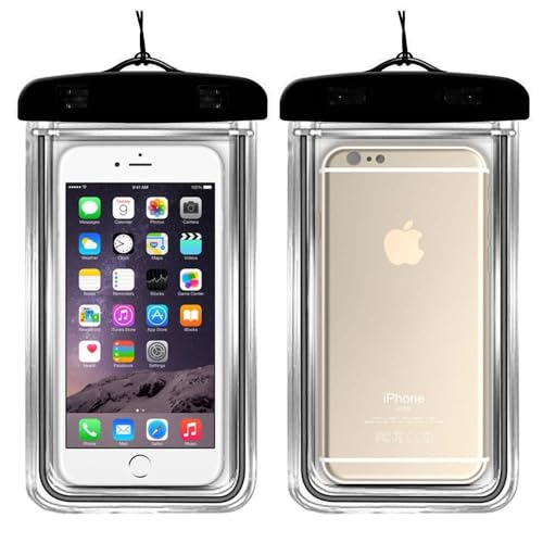 Waterproof Case Underwater Bag Compatible with Lively Jitterbug Smart4, Floating Cover Touch Screen IPX8 Pouch