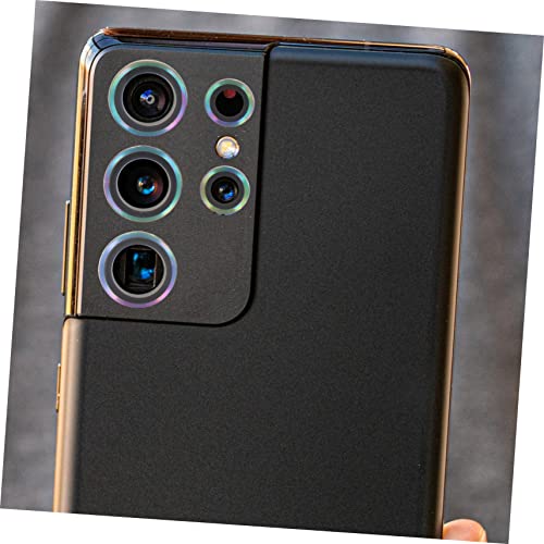 Angoily 2set Scratch Camera Lens Protectors for Ultra Tempered Film Easy Installation High Transparency Prevents Damage and Maintains Image Quality