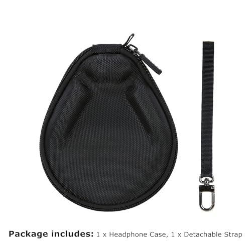 Ginsco Universal Bone Conduction Headphone Case Compatible with SHOKZ New OpenRun Pro 2/Pro 2 Mini/OpenRun/OpenSwim Open-Ear Sport Headphones, Compatible with Raycon/CXK/Ogogrs/MRYTKY etc (Black) - color: Black
