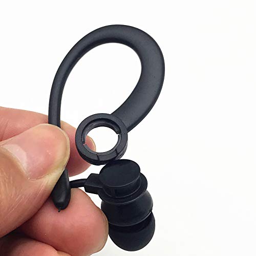 Single Side Earphone in-Ear Stereo to Mono Earbuds,3.5mm Plug Ear Hook Earpiece,Compatible Android Smartphones MP3 Players