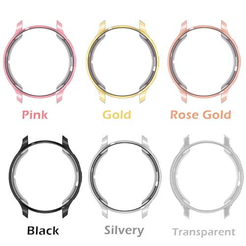 6 Pack Watch Screen Protector for GARMIN Venu3S 41mm, Soft TPU Case Full Protective Cover Flexible Bumper for GARMIN VENU3S Smart Watch - size: GARMIN Venu 3S 41mm