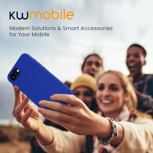 kwmobile Case Compatible with Apple iPhone 17e / iPhone 16e Case - Slim Protective TPU Silicone Phone Cover - Baltic Blue - color: Baltic Blue, size: iPhone 17e / iPhone 16e