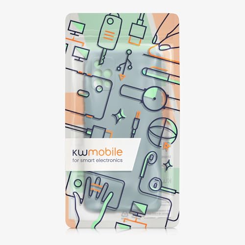 kwmobile Case Compatible with Samsung Galaxy A51 Case - Protective Slim TPU Phone Cover - Soft Matte Finish - Arctic Night - color: Arctic Night, size: Galaxy A51