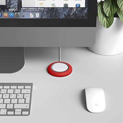 elago Charging Pad Compatible with MagSafe Charger - color: Red