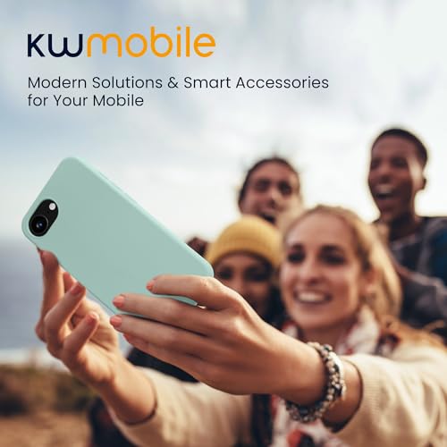 kwmobile Case Compatible with Apple iPhone 17e / iPhone 16e Case - Slim Protective TPU Silicone Phone Cover - Cool Mint - color: Cool Mint, size: iPhone 17e / iPhone 16e
