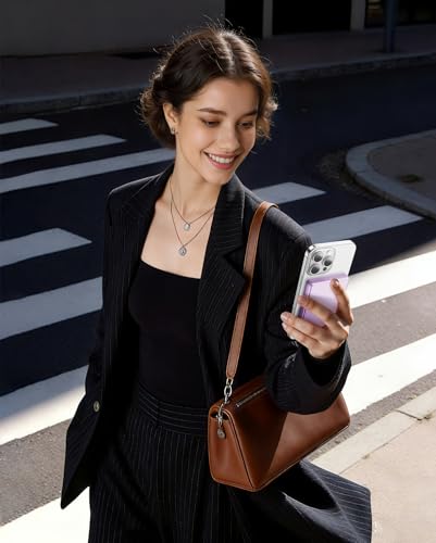 ULiXWH 10,000mAh for MagSafe Power Bank Ultra-Slim Fast Charging for Travel - color: Purple