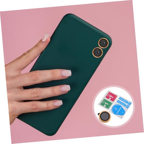 jojofuny 3pcs Lens Shield Tempered Glass Lens Cover Scratch Phone Camera Protector Ultra-