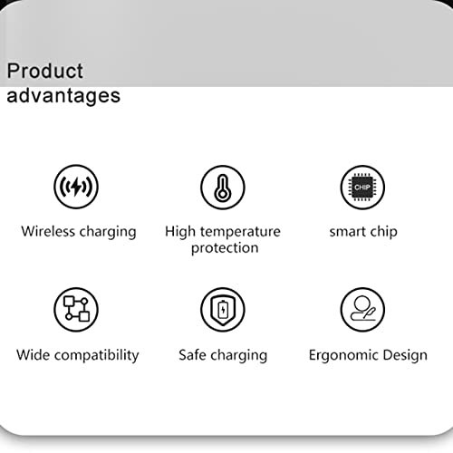 Aoresac 15W Fast Charging Dock 3 in 1 Wireless Charging Station, Smartphone Watch Earbuds Stand Holder with Anti Slip Design, Indicator Light for Home Office Hotel Bar