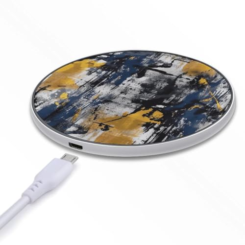 Navy Blue Color Wireless Charger, Fast Charging Pad