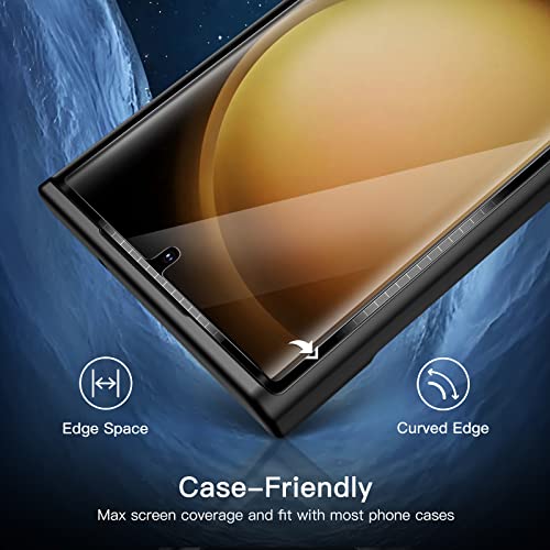 JETech TPU Screen Protector for Samsung Galaxy S23 Ultra, 2+2 Pack - size: Galaxy S23 Ultra