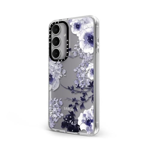 CASETiFY for Galaxy S24+ Case - Impact Clear | Not Yellowing | 6.6 ft. Drop Protection | BLUE SPRING | Clear - color: BLUE SPRING, size: Galaxy S24+