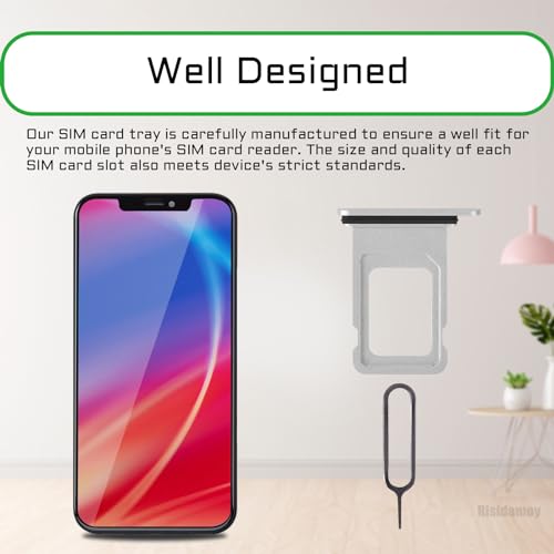 for iPhone XR Silver Single SIM Card Tray Slot Replacement