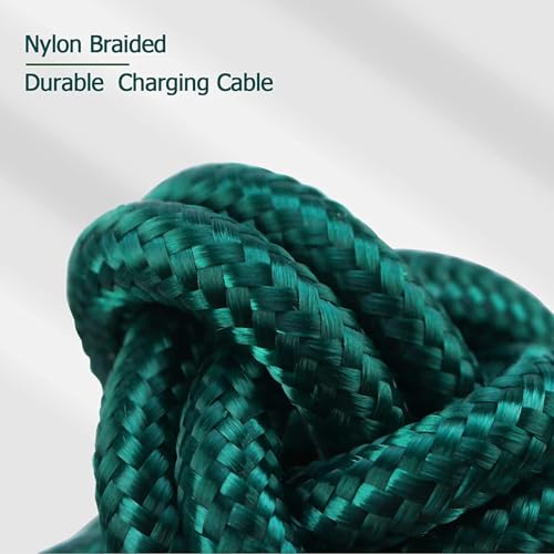 MJXIANG 2-Pack Multi Charger Cable 4 in 1, 4FT Braided Fast Charging 3A