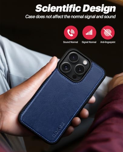OCASE for iPhone 16 Pro Case Detachable Wallet Case with Card Holder, 2 in 1 Pu Leather Flip Folio with RFID Blocking Stand Wrist Strap Shockproof Phone Cover 6.3 Inch 2024, Blue - color: Blue, size: iPhone 16 Pro