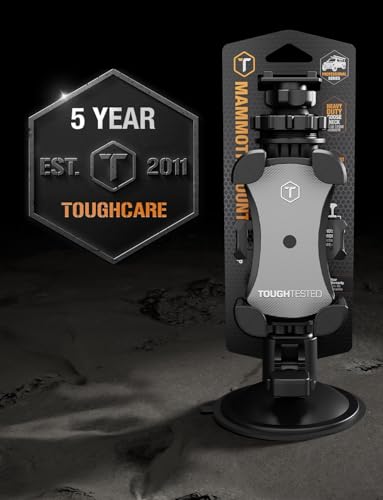 ToughTested Mammoth Truck Car Phone Holder Mount Vibration Absorbing Holder