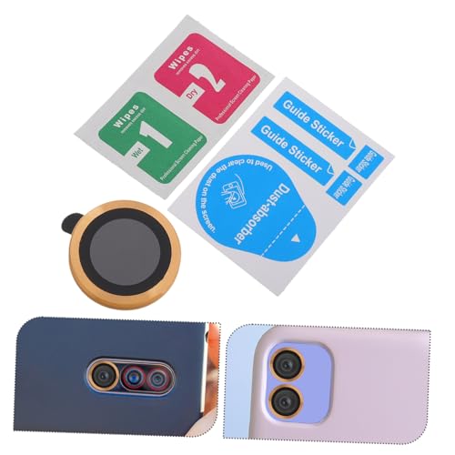 Tofficu 3pcs Tempered Glass Lens Protector for Scratch Resistant Camera Lens Cover High Transparency for Optimal Photo Quality Easy Installation