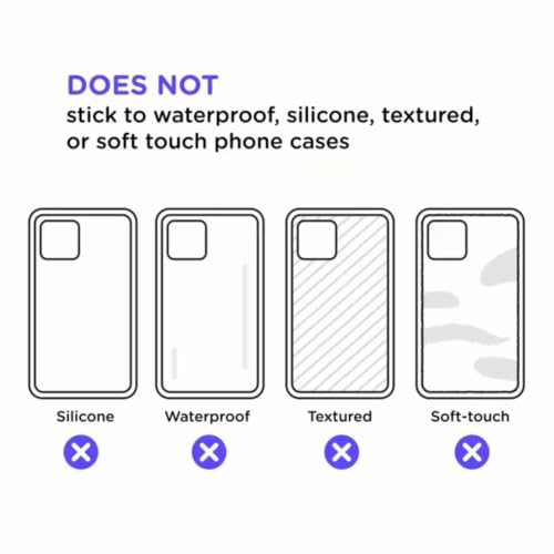 PopSockets Adhesive Phone Grip, Holder- Black - color: Black, style: Adhesive