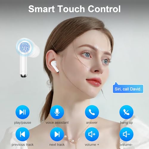 Pixel Earbuds,Wireless Buds for Google Pixel 11,11Pro,11 Pro XL,11 Pro Fold - color: White-3