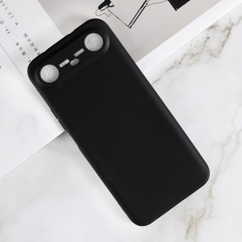 Protective Case for Tecno Pova Slim 5G - Black | 6.78" Slim Shockproof Bumper Back Cover Anti-Scratch Flexible TPU Shell, Grip-Friendly - color: Black