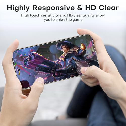 OMOTON 3+2 Pack for Google Pixel 10 Pro Screen Protector 6.3 inch - size: Pixel 10 pro-6.3 inch