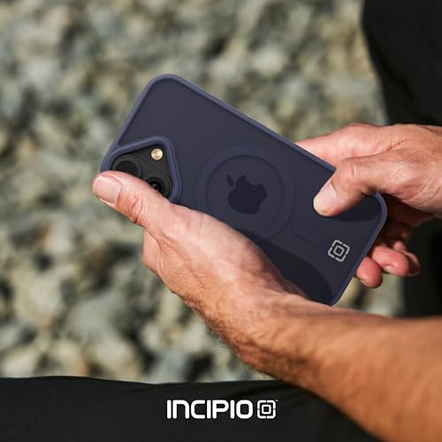 Incipio - Fog iPhone 17, Magsafe Compatible Phone Case, 10ft Drop Tested, Ultra Durable & Shock Absorbing, Scratch Resistant & Slim Profile (Navy) - color: Navy, size: iPhone 17