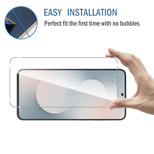 2 Pack Compatible with Samsung Galaxy S25 FE Screen Protector,with Alignment Frame,9H Tempered Glass Film,HD Clear Scratch Resistant,Bubble-Free for Samsung Galaxy S25 FE Screen Protector. - color: Samsung Galaxy S25 FE