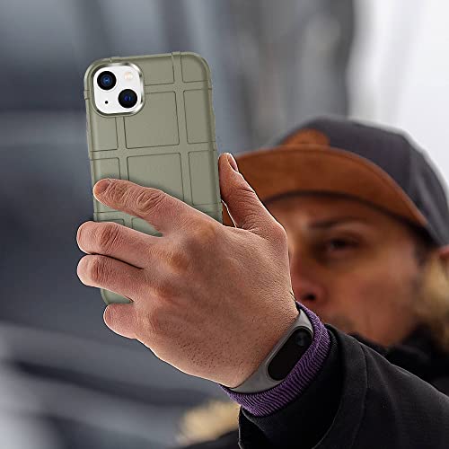 Rugged Shield 8ft Drop Proof TPU Thick Armor Tactical Protective Case Compatible with iPhone 14 Plus (6.7 inches) - Light Clay - color: Light Clay, size: iPhone 14 Plus