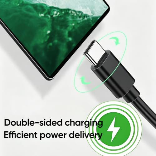 USB to USB C Cable 6FT 20-Pack,3A Charge Data Sync Android Auto&Car Carplay - color: Black, size: 6Feet