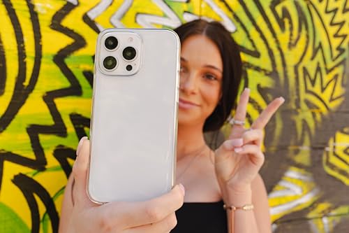 ZAGG Crystal Palace Lite Case for iPhone 16 Pro Max - Ultra-Slim, Ultimate Drop Protection with Graphene Reinforcement, Anti-Yellowing Technology, Wireless Charging Compatible, Clear - size: iPhone 16 Pro Max, style: Without Magsafe
