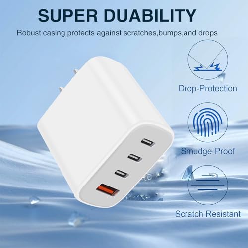 USB-C Charger Block,Wall Charger Block with C to C Cable - size: 2-Pack