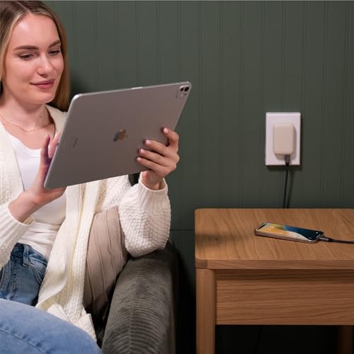 Satechi OntheGo 67W Wall Charger, GaN USB-C Fast Charging, PD 3.0+PPS, Sand - color: Sand