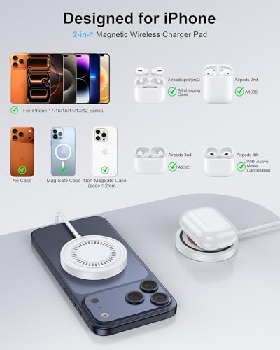Pixel 11 Pro XL Magnetic Wireless Charger Fast Charging Pad for Google 10a