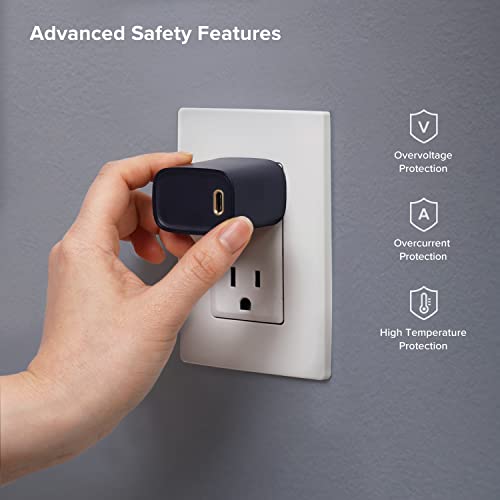 iOttie RapidVolt 20W Wall Charger. Type C High-Speed USB-C Power Adapter for Apple, Android, and Samsung Phones and Tablets. USB-C Type - style: Wall Charger