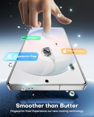 OMOTON Privacy Screen Protector for Samsung Galaxy S26 Ultra, 28° Anti-Spy | Auto-Align Installation, 9H Tempered Glass &12FT Military Grade Shatterproof, Instant Fingerprint Unlock, Bubble Free, 2 Pack - size: S26 Ultra