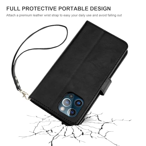 Bocasal for MagSafe Wallet Case Card Holder for iPhone 13 Pro, Black - color: Black for MagSafe
