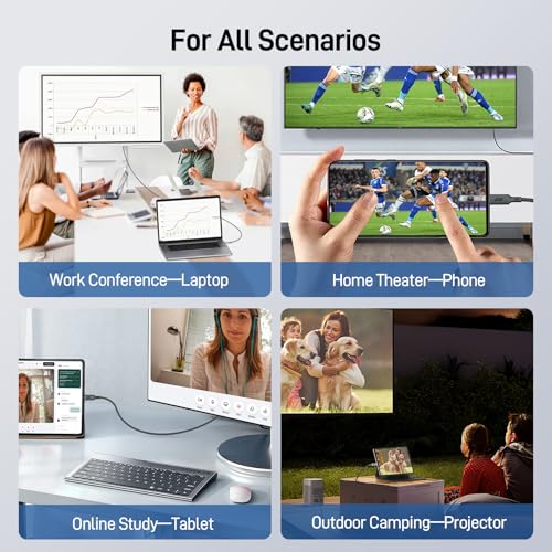 Acer USB C to HDMI Cable for Home Office 3.3FT (4K@60Hz) for Laptop