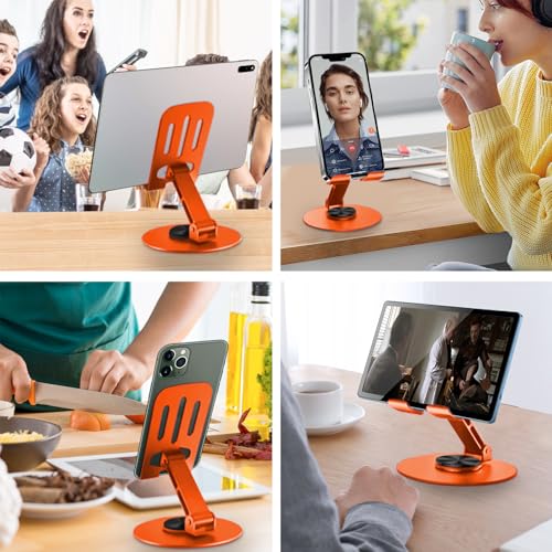 Universal Metal Cell Phone Stand, 20PCS Orange - color: 20PCS Orange