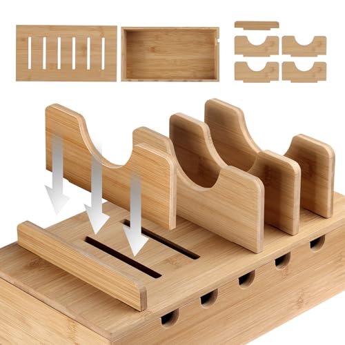 MINCORD Bamboo Charging Station for Multiple Devices