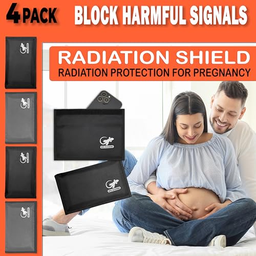 Faraday Bag Anti-Tracking GPS RFID Car Key Signal Blocker Wallet Shielding Pouch Protective Case for Cell Phone Car Key FOB, Data Privacy, Electronic Device Security (4 PACK - BLACK AND GRAY) - color: 4 PACK - BLACK AND GRAY