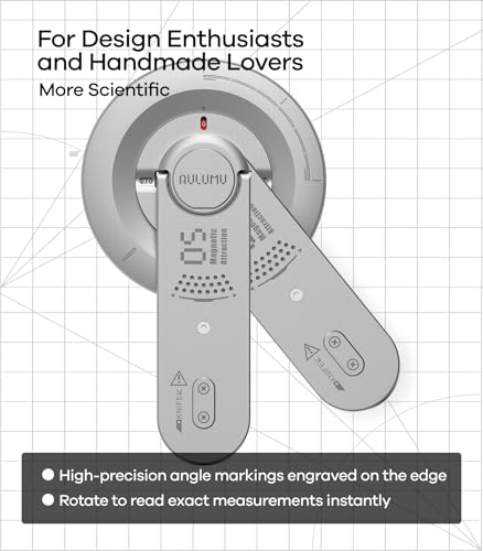 Aulumu G05 Air for MagSafe Grip Stand | Rotation Angle Adjustment | Aluminium Alloy Ultra Light & Ultra Thin | with Box Opener- Silver - color: Silver