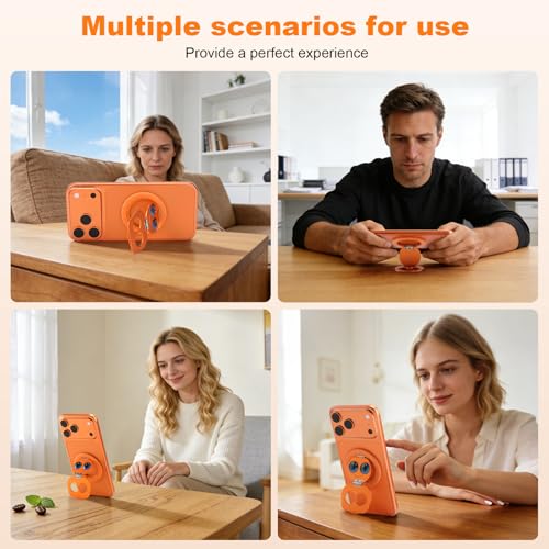 MagSafe Phone Grip, Orange - color: Orange
