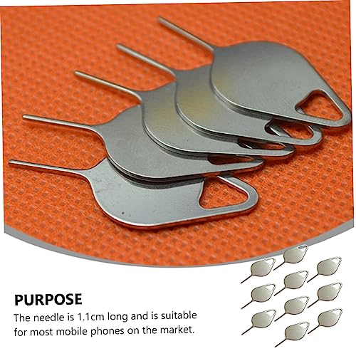 Veemoon 300pcs Sim Cards Ejector Kit Eject Pin Tools for Tray Removal Sim Card Tool Made of Material